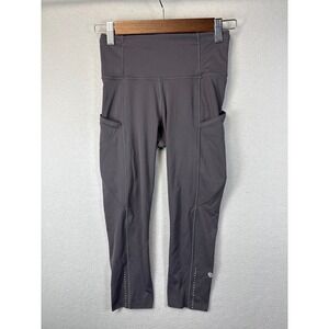 Lululemon Fast and Free High-Rise Crop 19" 5 Pocket Size 4 Lw6as5s Yoga Gym‎ Run